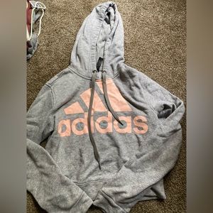 Adidas cropped hoodie